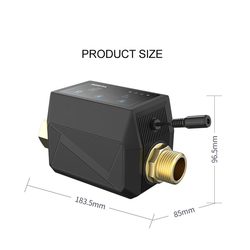 Ligne à la maison système de détection étanche de l'eau 160L, capteur automatique de tuyau de détection de l'eau de valve coupée