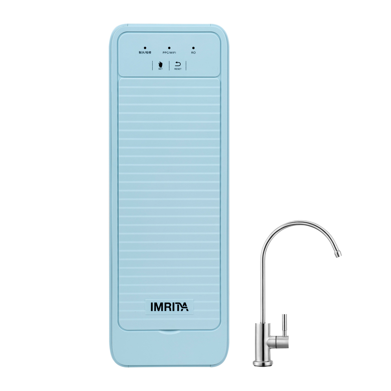 Système Tankless en plastique de filtre d'eau de RO, système d'épurateur de l'eau potable 0.0001micron