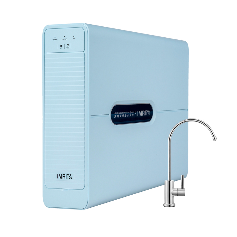 épurateur de l'eau de RO de la cuisine 0.1-0.4Mpa, machine de purification d'eau d'osmose d'inversion de la CE