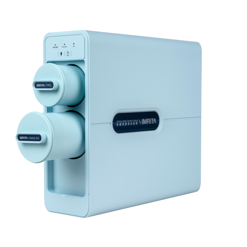 Système 1.31L/min d'épurateur de l'eau d'osmose d'inversion de l'étape 500GPD 3 Tankless