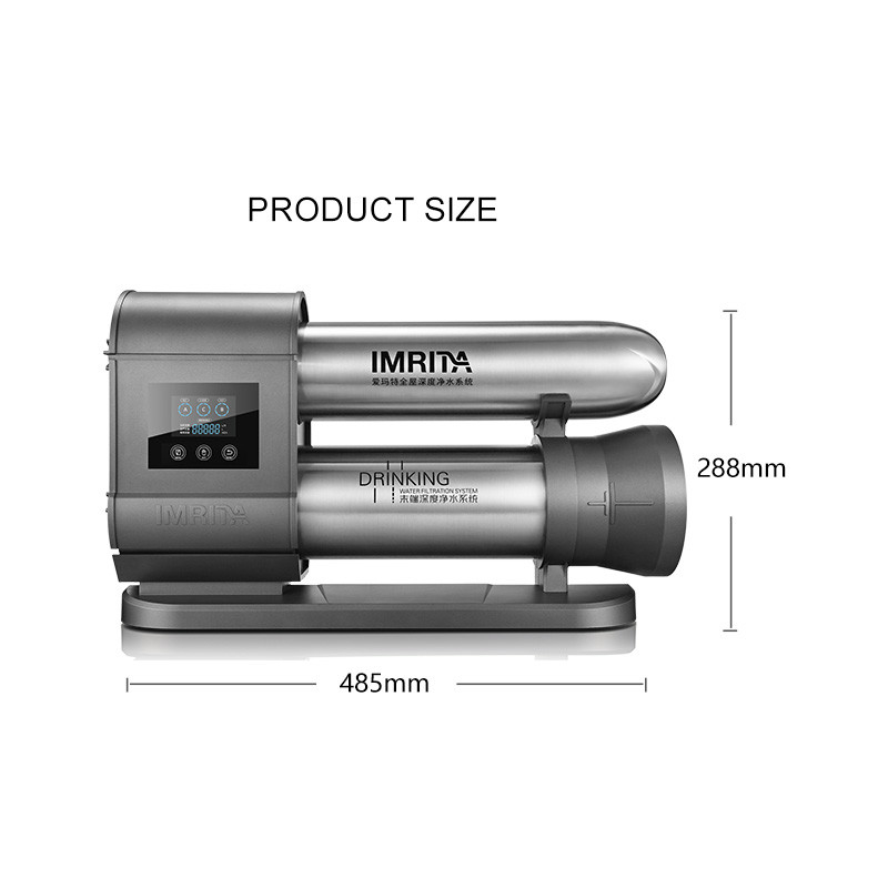 Épurateur de l'eau de filtre de carbone d'IMRITA Undersink, uF multifonctionnel de purification d'eau