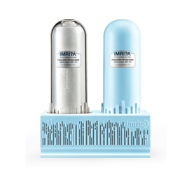 Le système Multiscene d'épurateur de filtre d'eau de ROHS 3.3L/min a activé le carbone