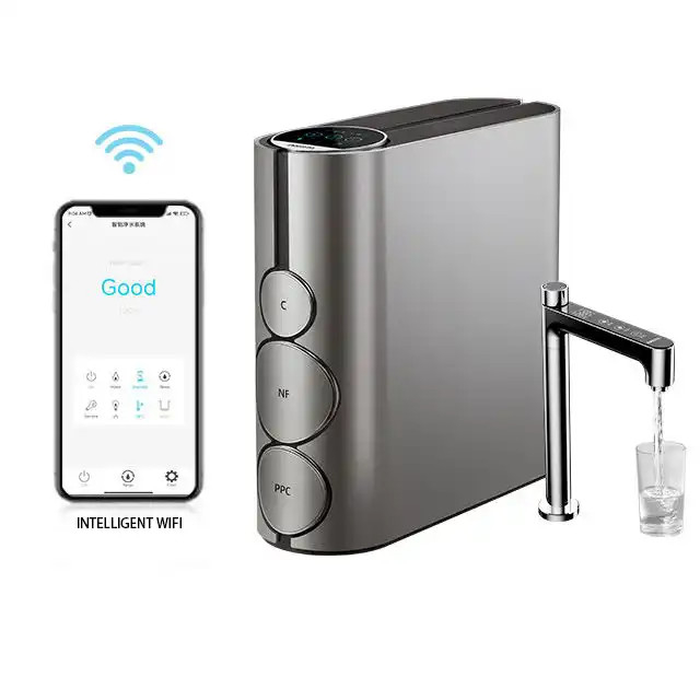 850gpd Système de traitement de l'eau par osmose inverse 5e étape Pour la maison