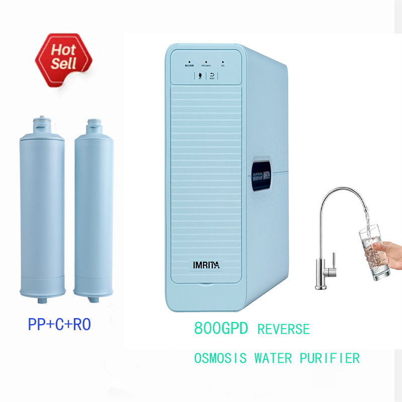 Système de filtrage à domicile 800GPD pour une eau saine et pure
