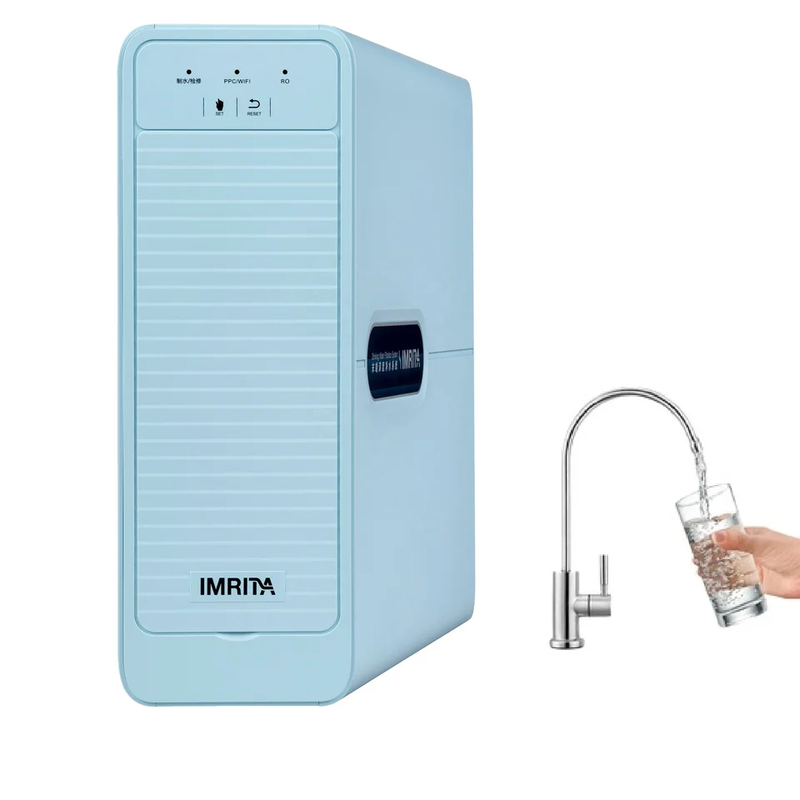 Filtre à eau potable à osmose inverse à eau pure 800GPD avec des filtres à carbone riches en PPC/strontium