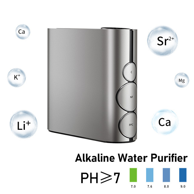 Système d'osmose inverse à 5 étapes filtre à eau 800GDP purificateur d'eau sans réservoir pour le ménage