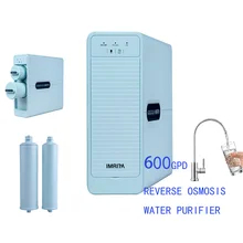 Imrita Vente à chaud sous évier machine à filtrer l'eau par osmose inverse sans réservoir 600GDP Ro système purificateur d'eau